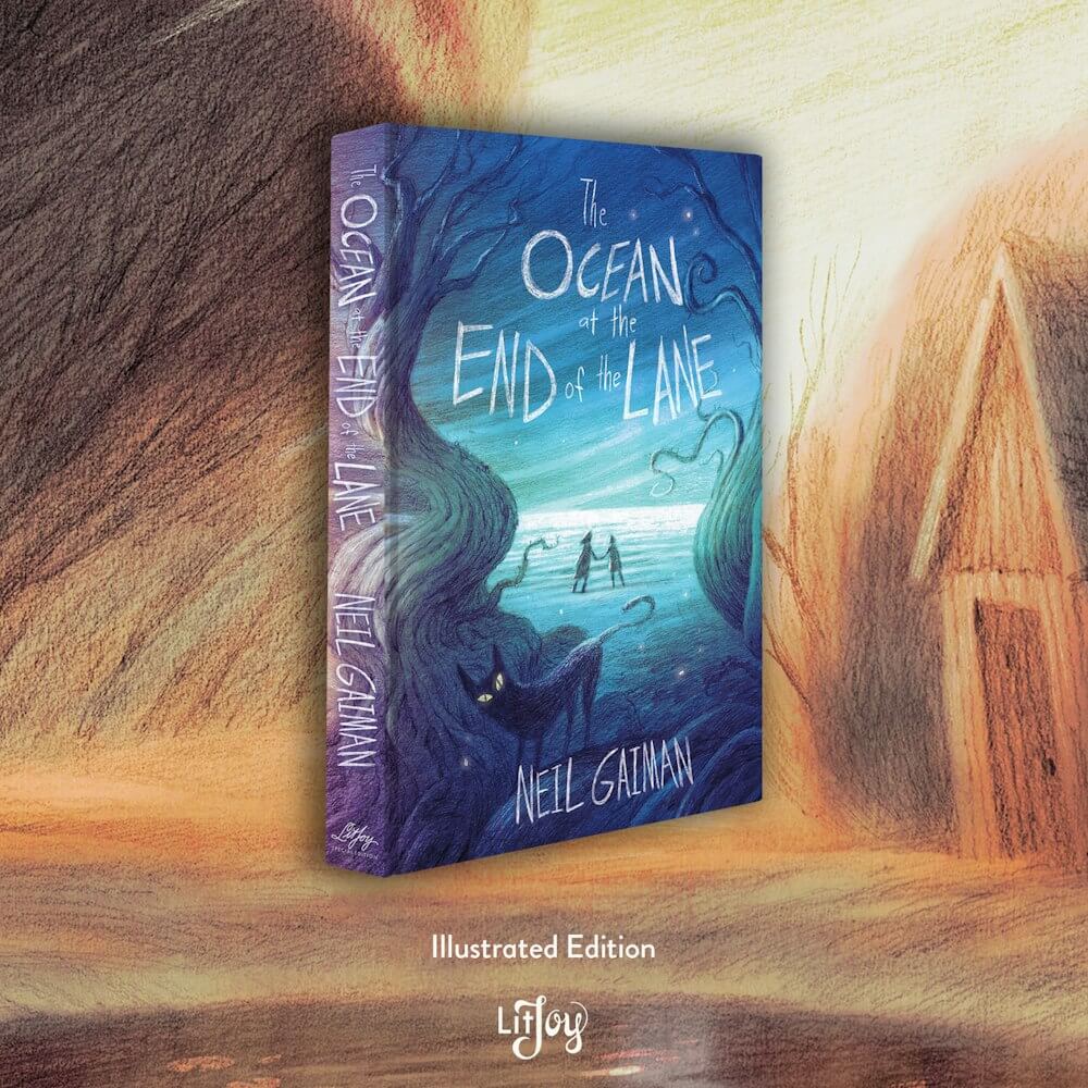 Neil Gaiman Collection The Ocean at the End of the Lane cover art by @henderson_nik for LitJoy