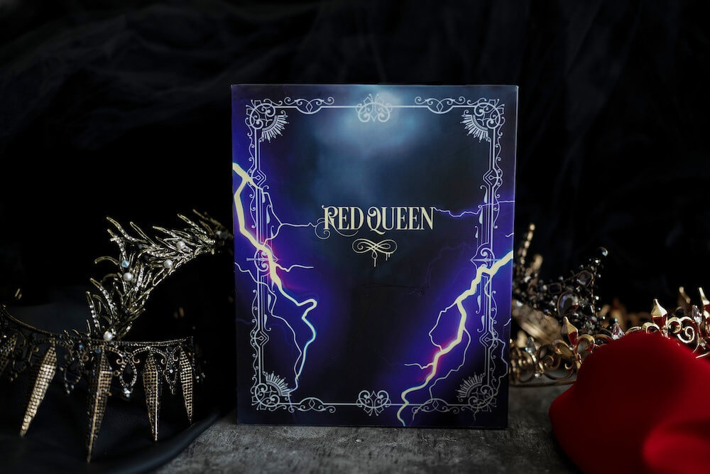 Slipcase for Red Queen Special Edition Box Set sold by LitJoy Crate
