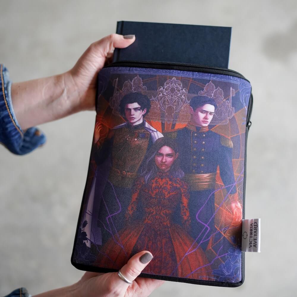 Red Queen Book Sleeve sold by LitJoy Crate