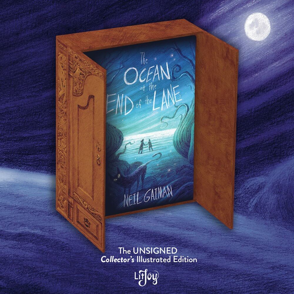 LitJoy's The Ocean at the End of the Lane Signed Collector's Illustrated Edition