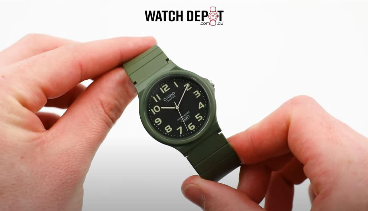 A selection of our best green watches