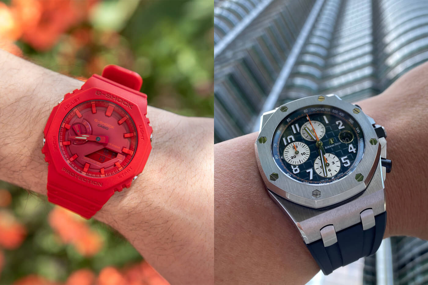 7 Reasons to Own a CasiOak G-Shock Watch: homage to another watch 