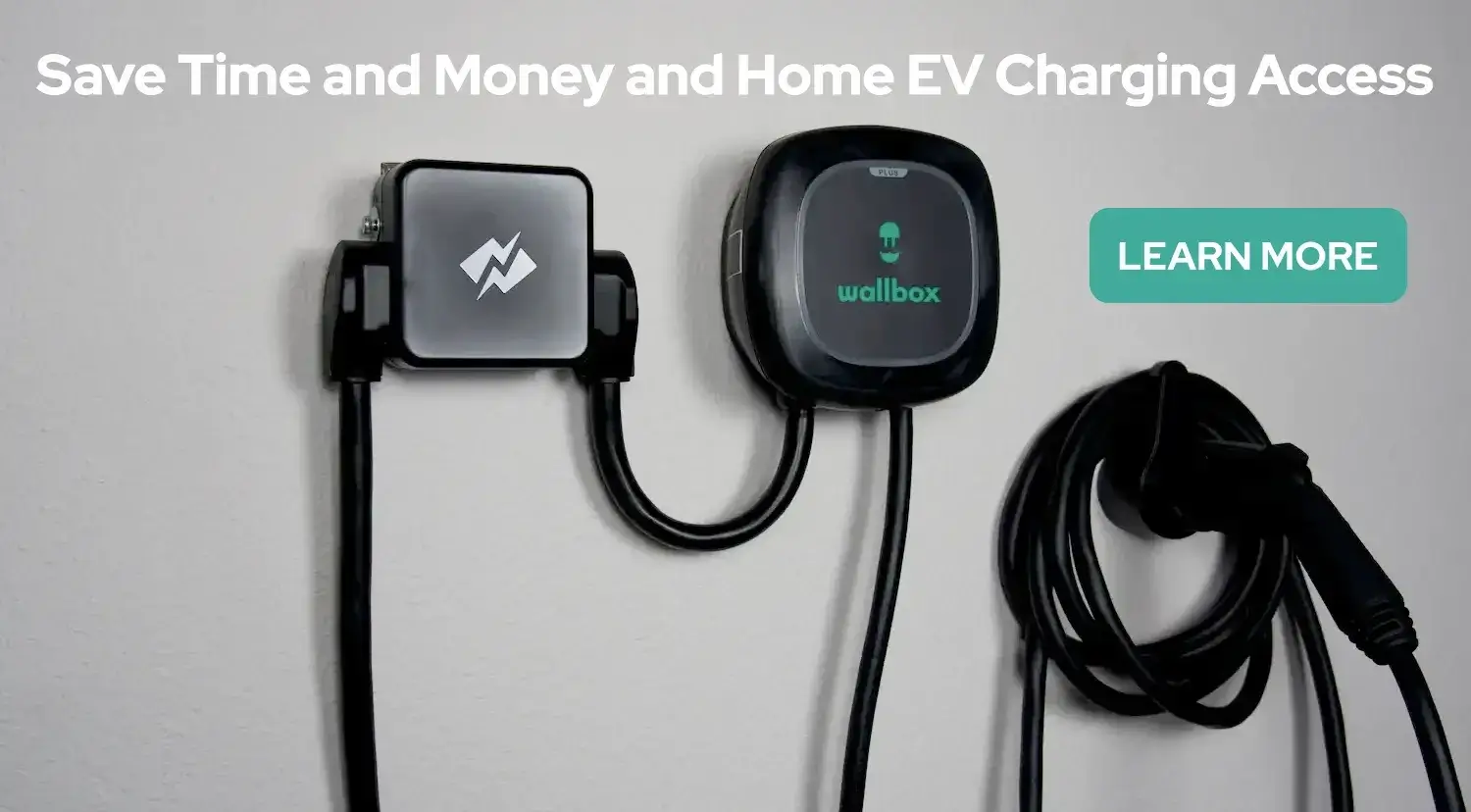 240V Smart Splitter for dual EV charging at home. Great to pair with your Level 2 EVSE like a Wallbox Pulsar Plus, Chargepoint Home, or even the Tesla Mobile Connector that comes with your electric car.