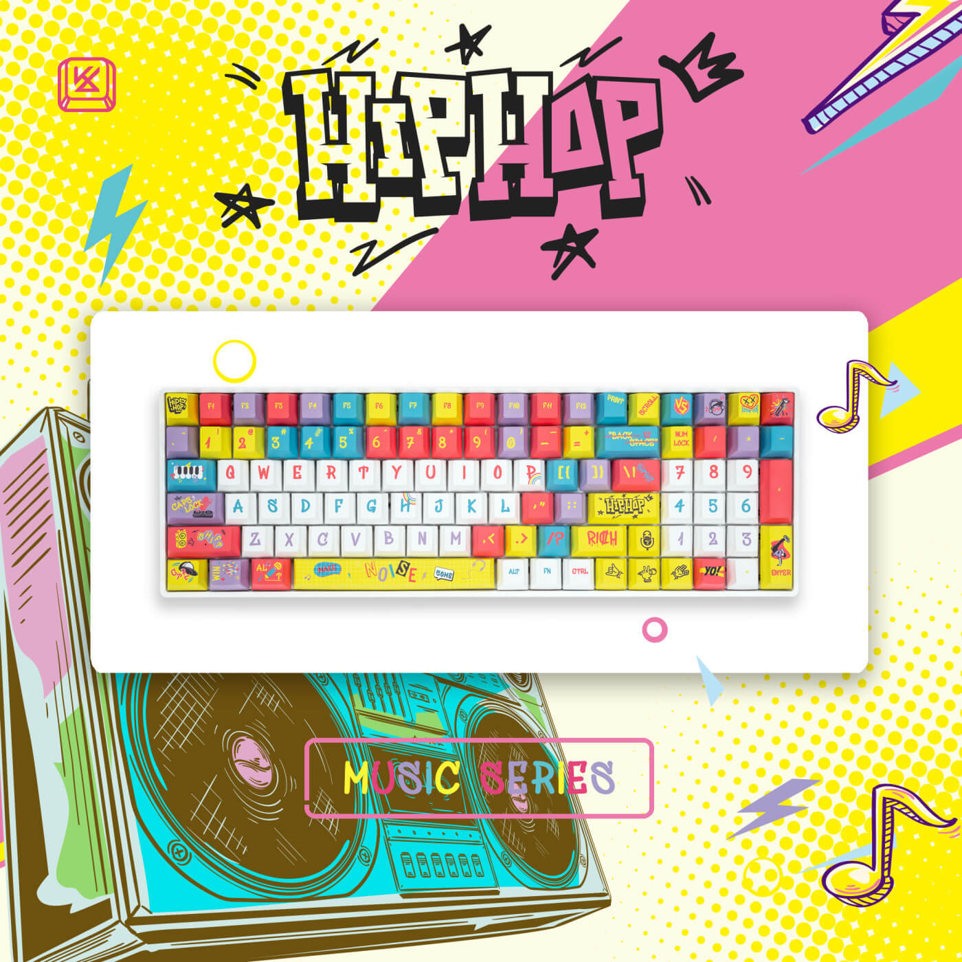 Hip Hop Music Keyboard