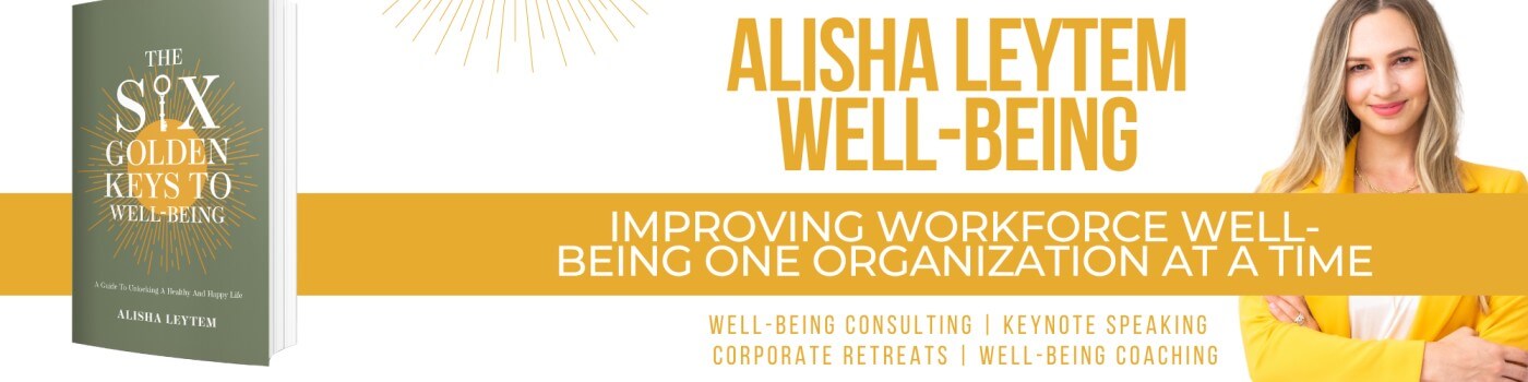 Culture and Well-Being Consultant 🔑 Author of The Six G.O.L.D. Keys to Well-Being | Executive Well-Being Coaching | Keynote Speaking and Workshops | Corporate Mindfulness Retreats 🌳 Podcast Host: Unlock Your Well-Being