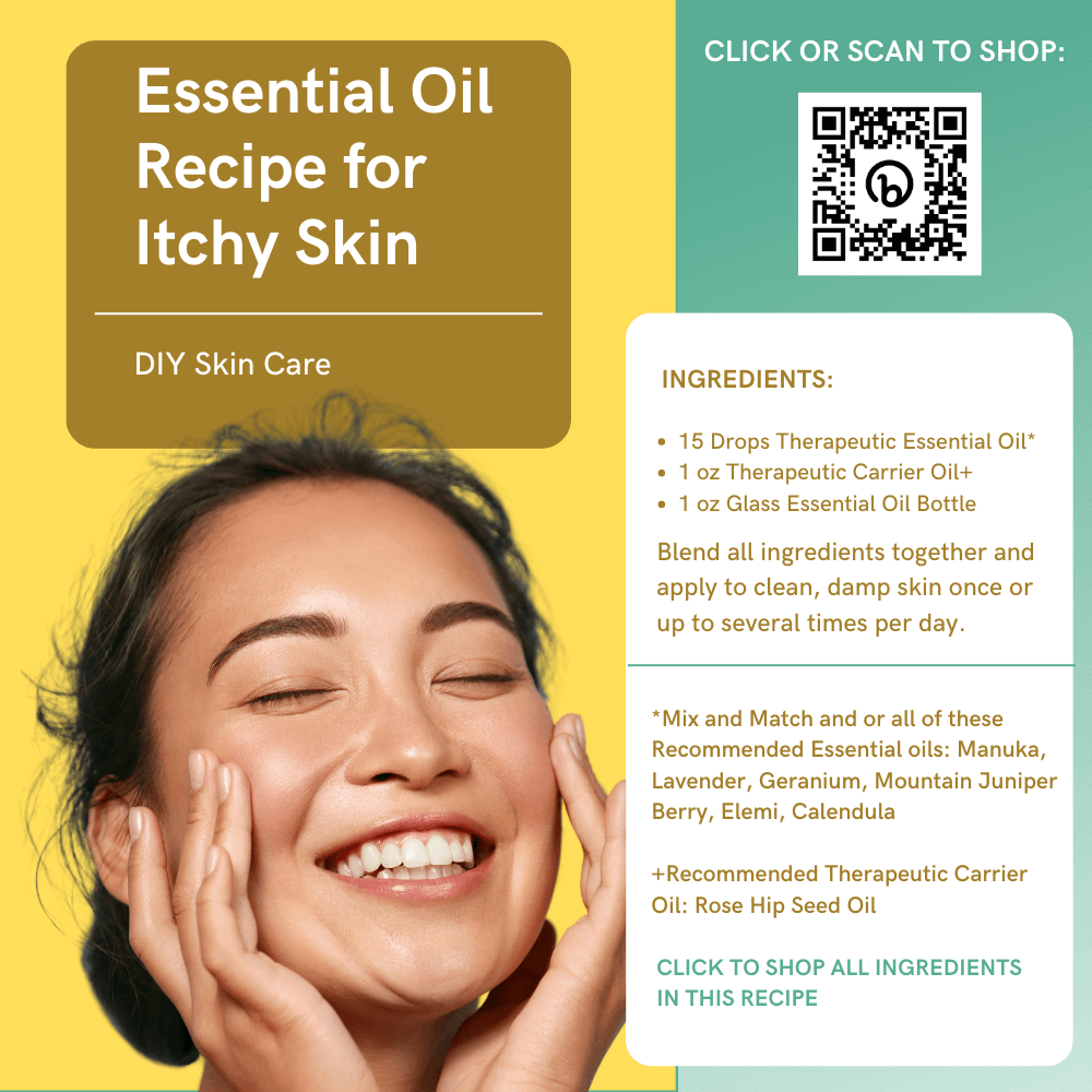 essential oil recipe for itchy skin