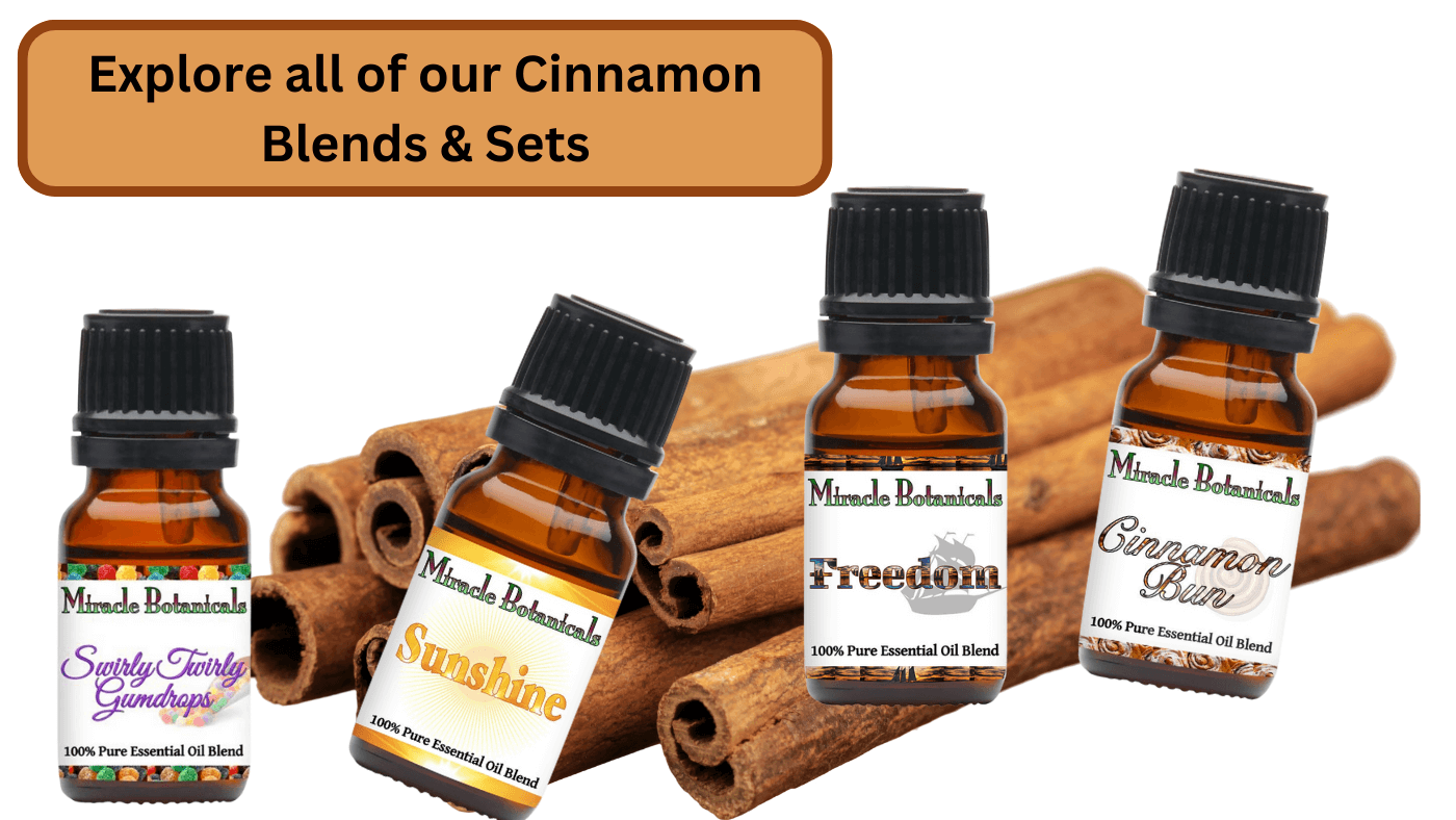 explore cinnamon oil blends and sets