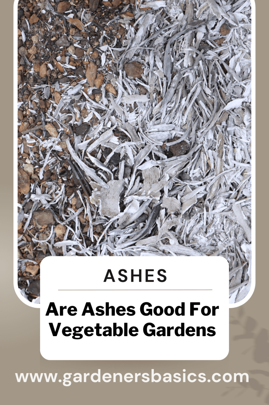 are wood ashes good for the garden