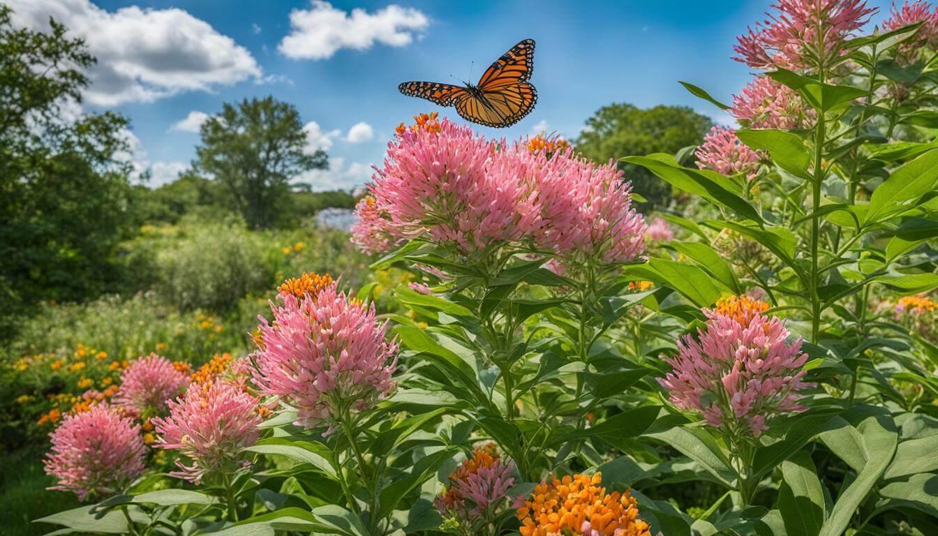 Perfect Garden Spot for Showy Milkweed