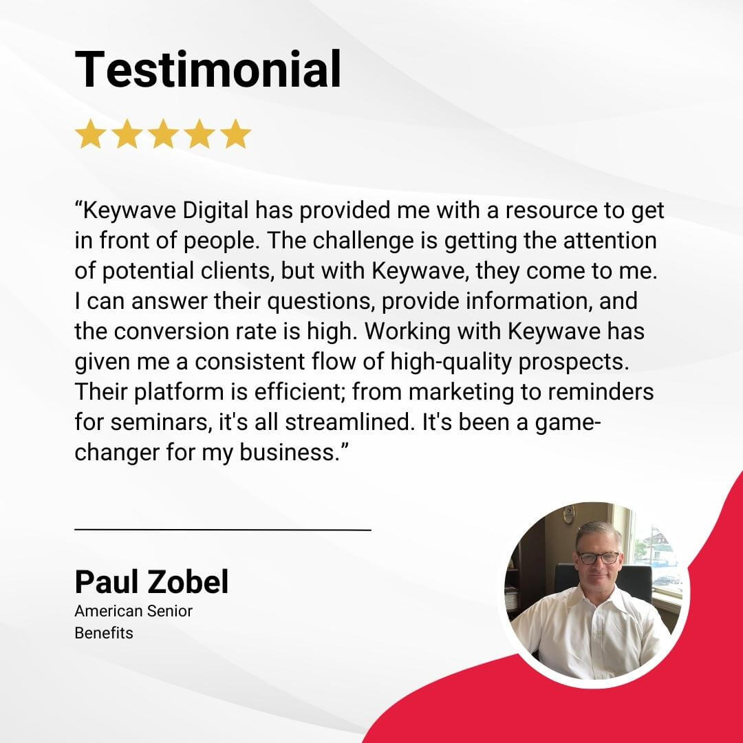 KWD client testimonial - Paul Zobel