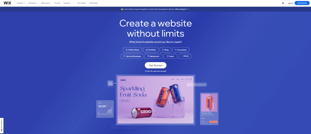 wix-welcome-page