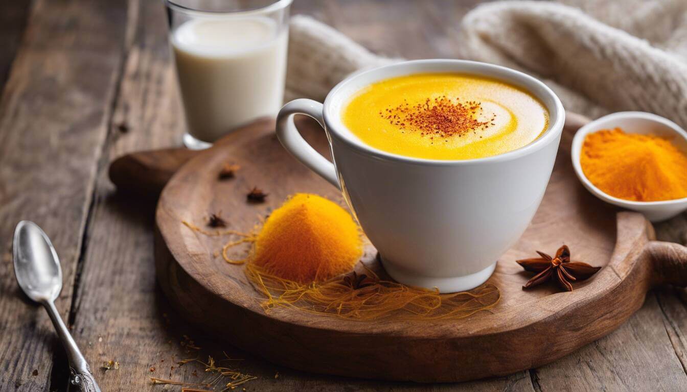 Saffron Latte Recipe