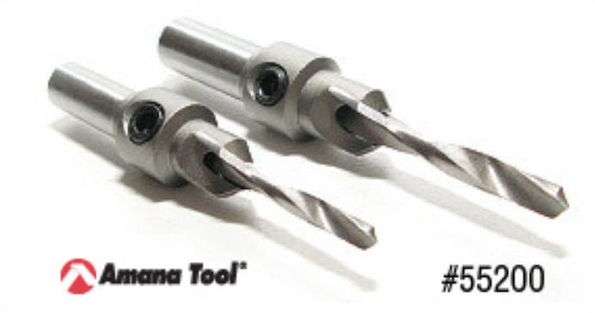 Amana Tool 55200 Carbide Tipped Countersink #4