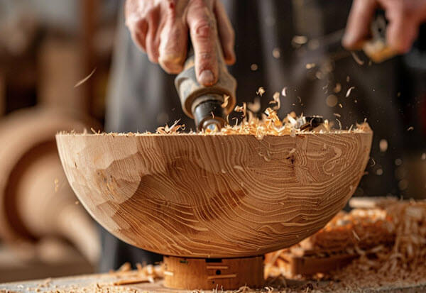how to make a bowl with a router only