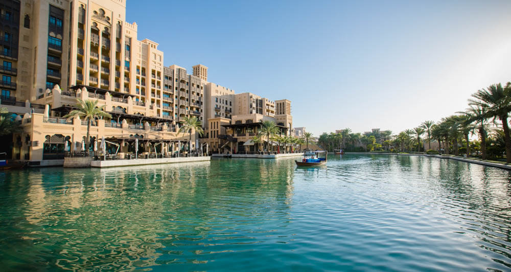 Madinat Jumeirah Mina A Salem Dubai exterior and waterways