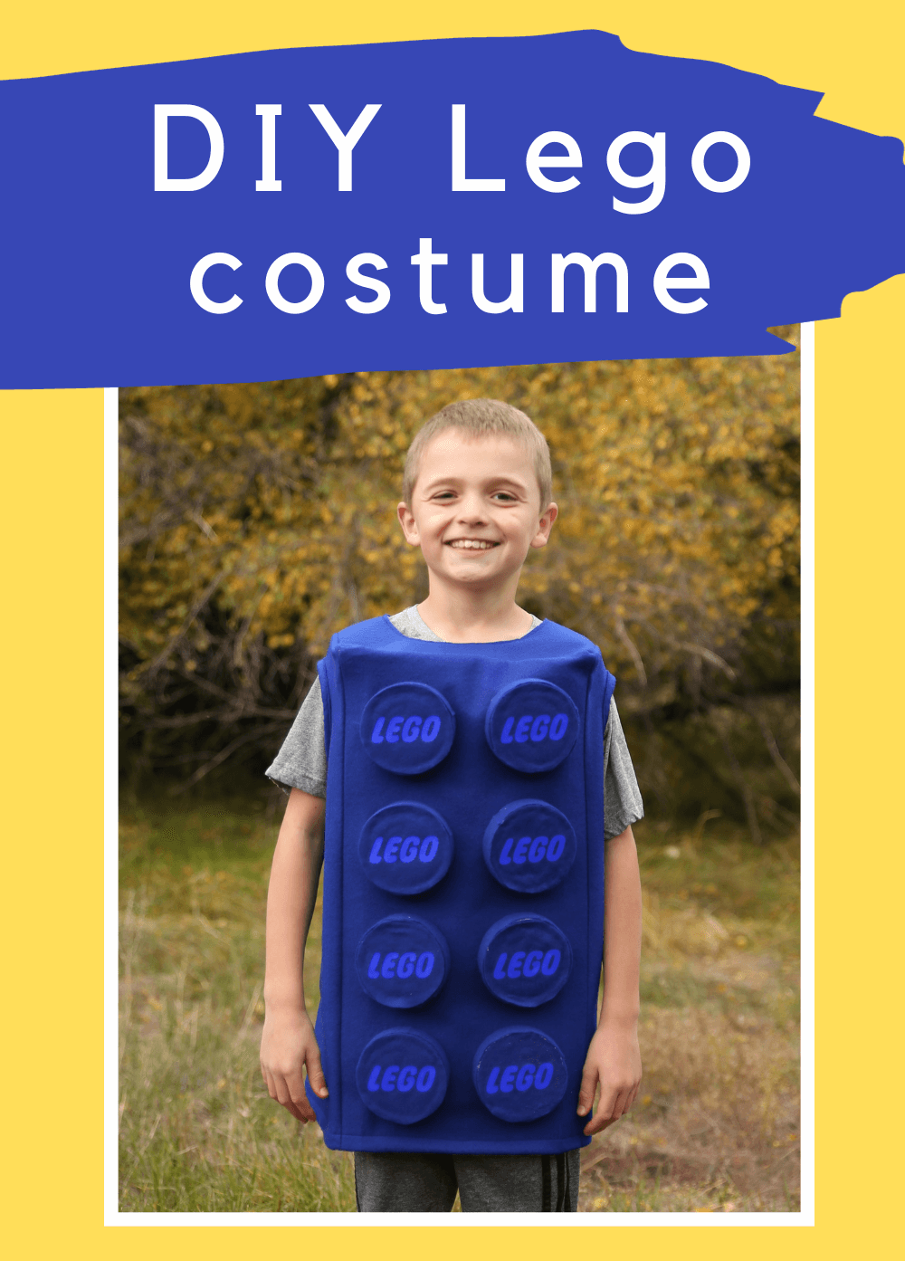 DIY Lego Costume: How to Sew a Lego Costume