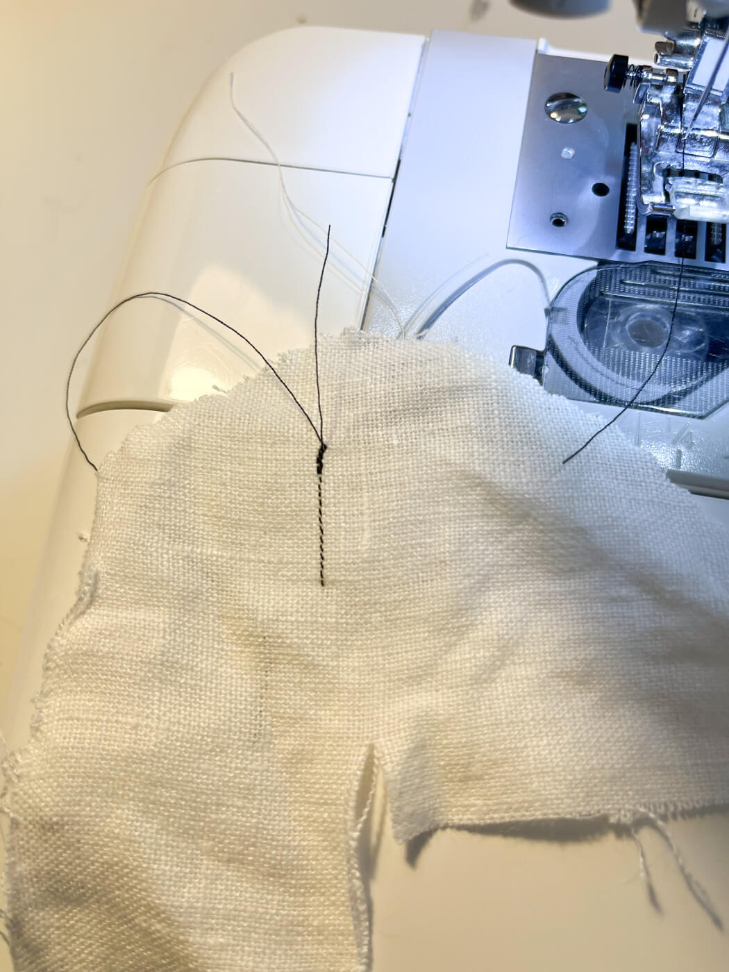 how to backstitch on a sewing machine