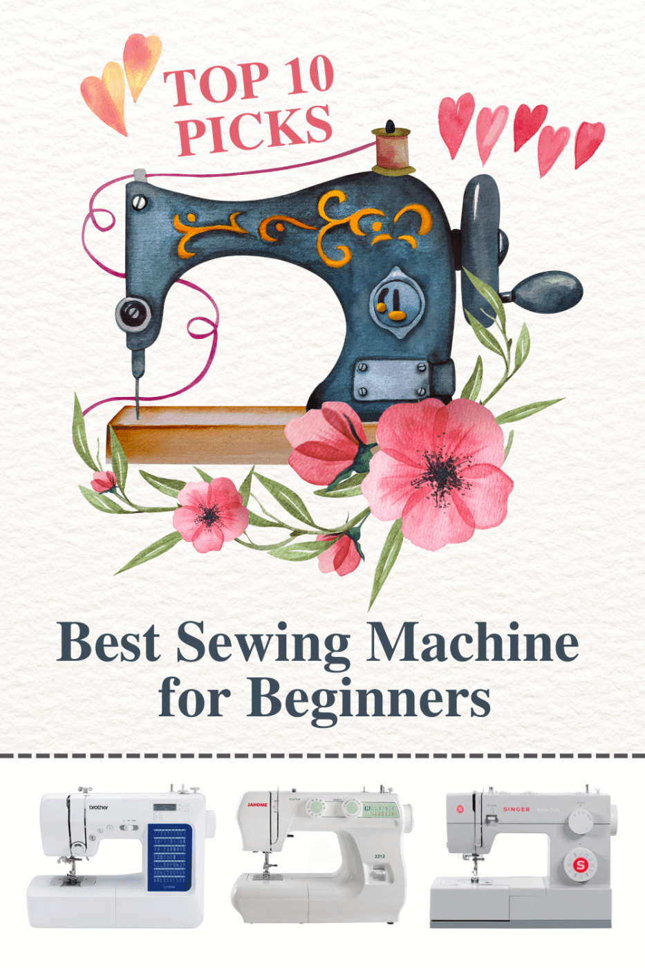 Sewing Supplies List for Beginners  Sewing Machine Recommendation, Se –  Handmade by Karly